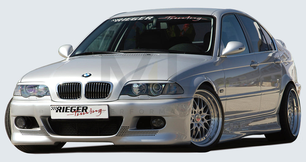 Rieger 00050218 BMW 3 Series E46 Front Bumper 2 | ML Performance UK Car Parts