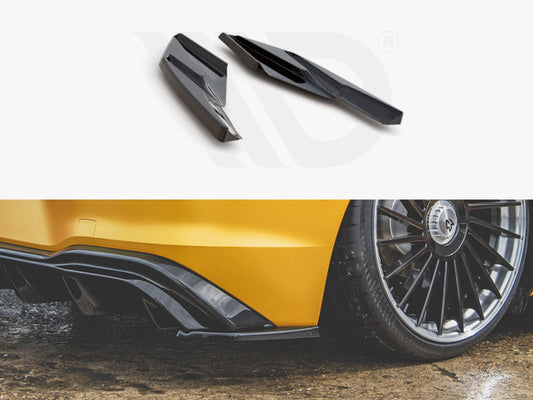 Maxton Design VW-GO-8-RSD2T Rear Side Splitters VW Golf MK8 | ML Performance UK Car Parts