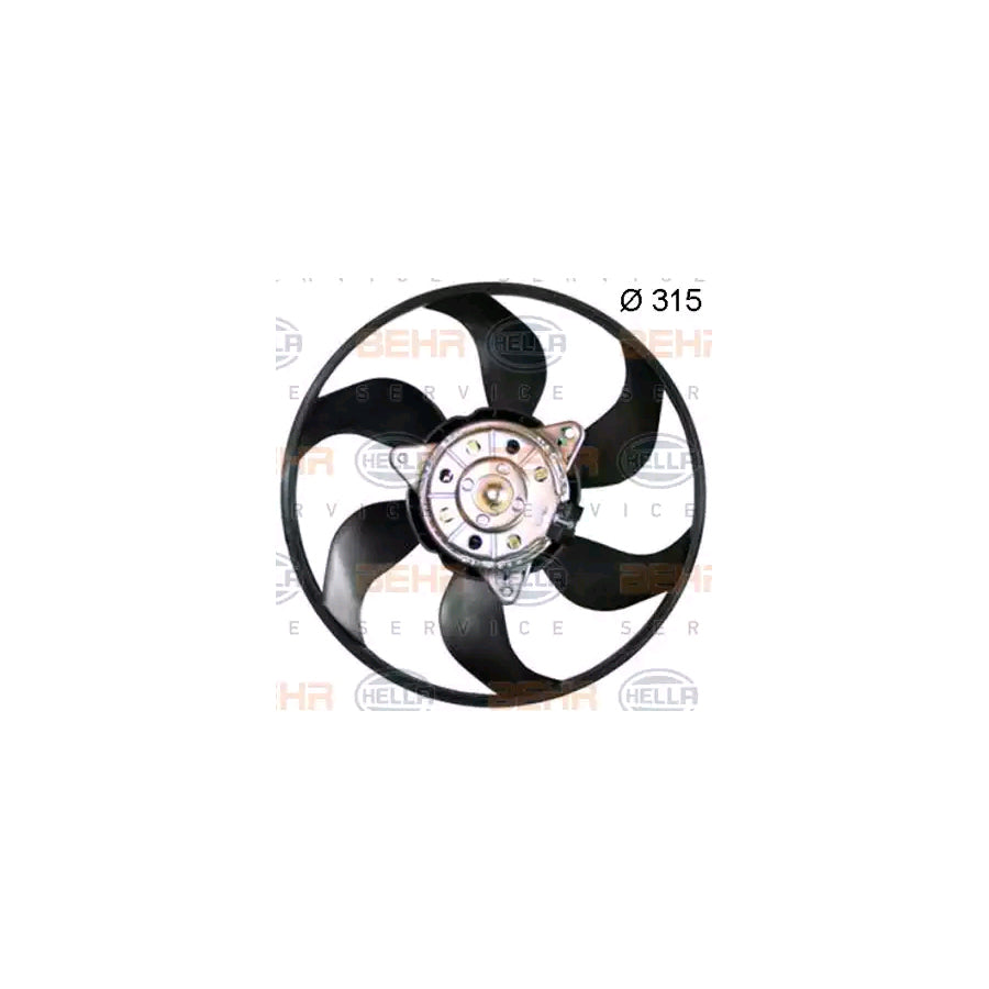 Hella 8EW 351 150-194 Fan, Radiator