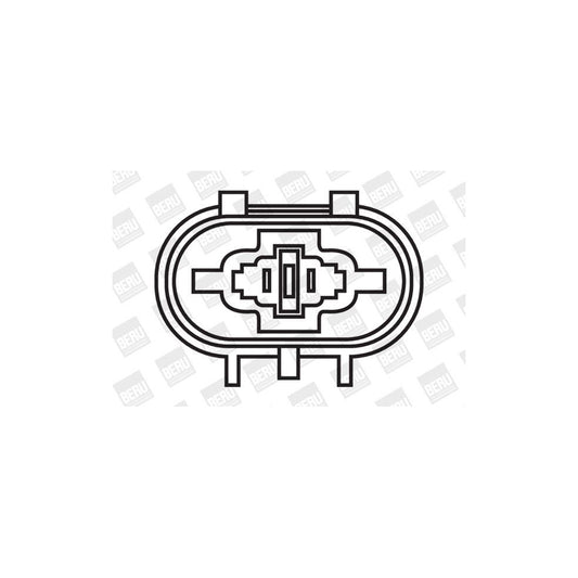 Beru Copper Cable GF105A Ignition Lead For Lancia Y10 (156)