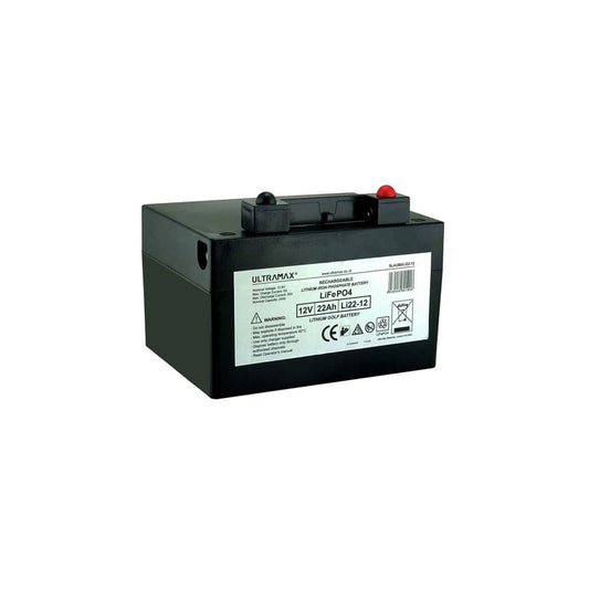 Ultramax Lithium 22AMP LiFePO4 Battery | ML Performance Battery and Electrical Accessories
