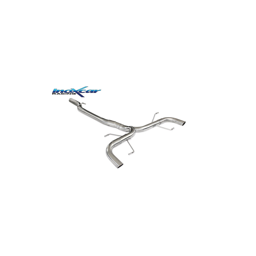 InoXcar ALGIU.Q4.01 Alfa Romeo Giulia Non-Resonated Rear Exhaust | ML Performance UK Car Parts