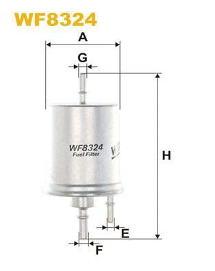 WIX Filters WF8324 Fuel Filter