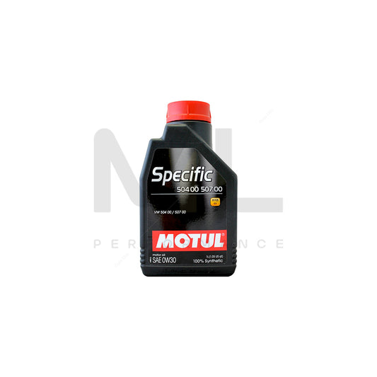 Motul Specific VW 504 00 507 00 0w-30 Fully Synthetic Car Engine Oil 1l | Engine Oil | ML Car Parts UK | ML Performance