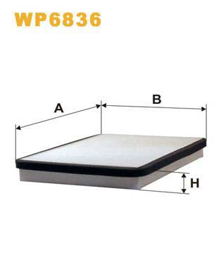WIX Filters WP6836 Pollen Filter