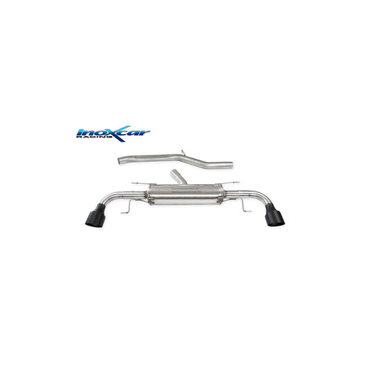 InoXcar ALSTE.02.114CBLACK Alfa Romeo Stelvio Rear Silencer | ML Performance UK Car Parts