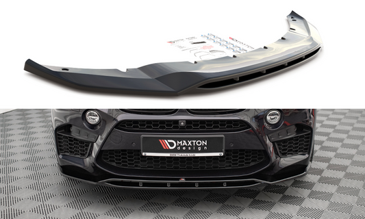 Maxton Design BM-X5M-15-FD2T+FD2RT Front Splitter V.2 BMW X5 M F85 / X6 M F86 | ML Performance UK Car Parts