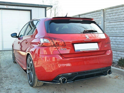 Maxton Design Peugeot 308 II GTI Central Rear Splitter