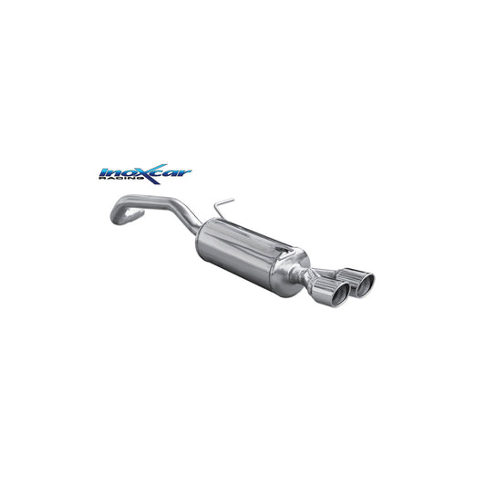 InoXcar AUA1.04.XR80 Audi A1 (8X) Rear Silencer | ML Performance UK Car Parts