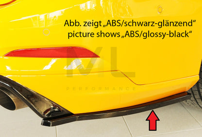 Rieger 00034219 Ford DEH Focus 4 Rear Side Splitter (Inc. Focus 4 ST) 1 | ML Performance UK Car Parts