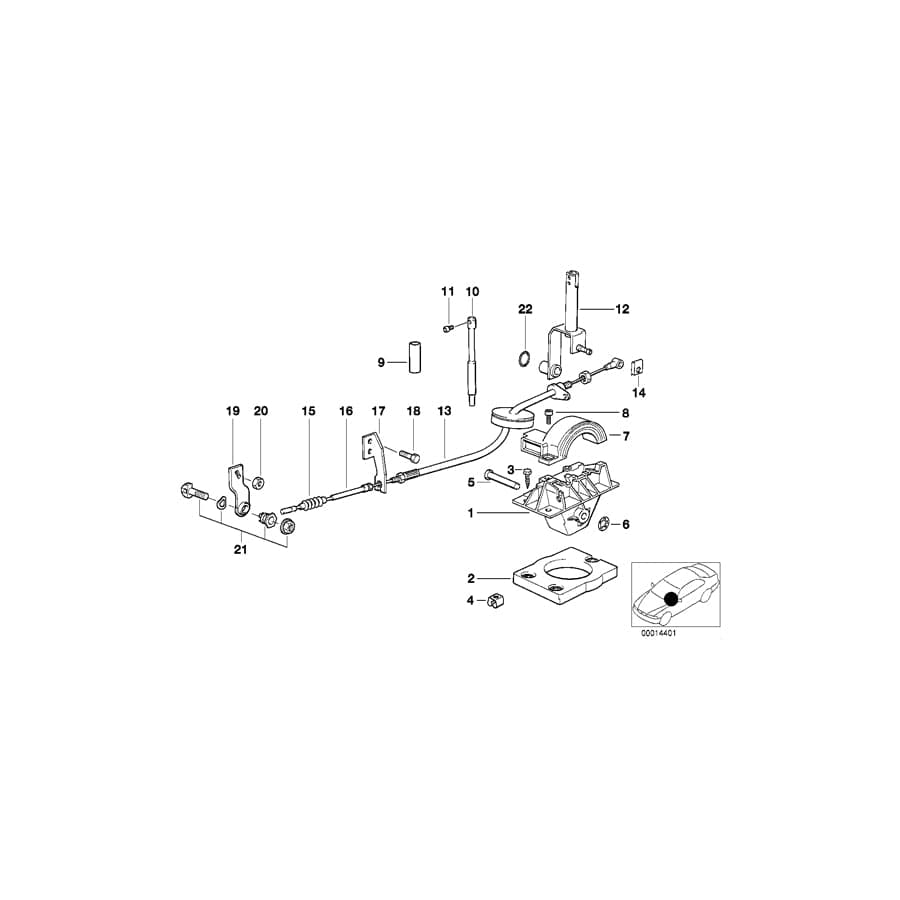 Genuine BMW 25161216747 E36 E31 Fillister-Head Screw M6X16 (Inc. 540i, 750iLS & 318is) | ML Performance UK Car Parts