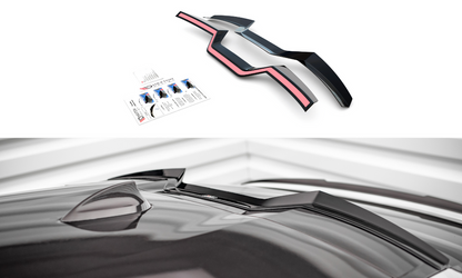 Maxton Design BM-X6-06-MPACK-CAP1T Spoiler Cap BMW X6 M-Pack G06 | ML Performance UK Car Parts