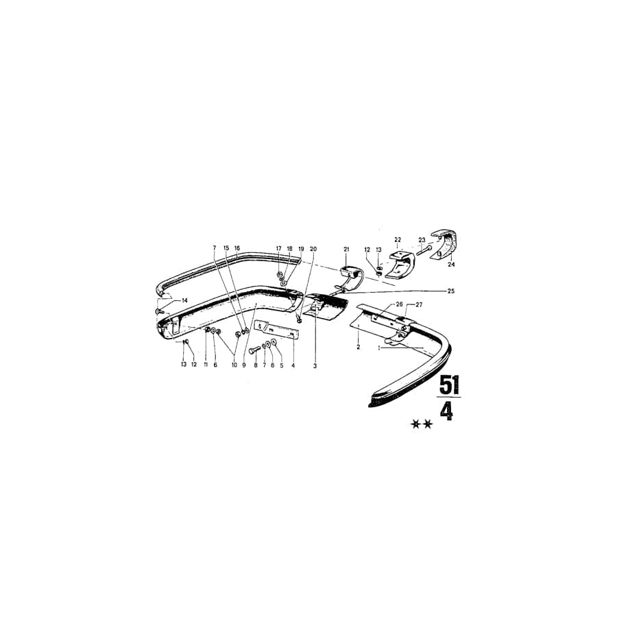 Genuine BMW 51121804527  Screw (Inc. 3.3L, 2800Bav & 2.8L) | ML Performance UK Car Parts