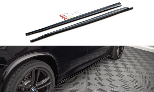 Maxton Design BM-X5M-15-SD1T Side Skirts Diffusers BMW X5 M F15 | ML Performance UK Car Parts