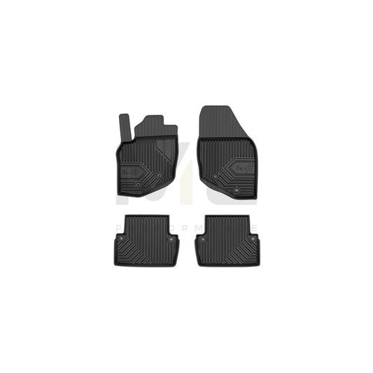 FROGUM Tailored, No.77 77426245 Floor mat set for VOLVO XC70 I Cross Country (P2, 295) Elastomer, Front and Rear, Quantity: 4, Black | ML Performance Car Parts