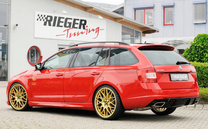Rieger 00088087 Skoda 5E Octavia RS Rear Diffuser 5 | ML Performance UK Car Parts