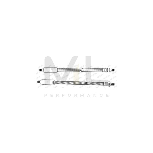 FERODO FHY2544 Brake Hose for FORD ESCORT 360mm, M 10X1 | ML Performance Car Parts