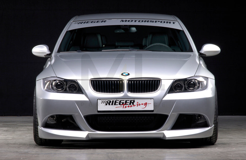 Rieger 00053402 BMW 3 Series E90 E91 Front Bumper 5 | ML Performance UK Car Parts