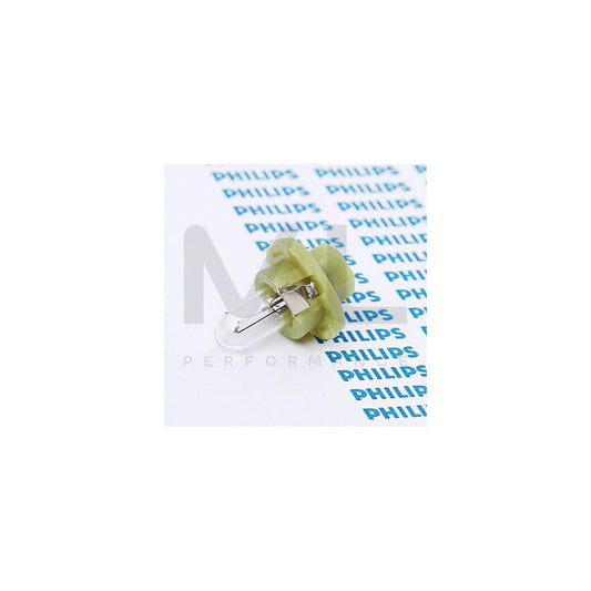 PHILIPS 12611CP Dashboard bulb 12V 1,3W, Plastic base lamp, B8,4d | ML Performance Car Parts