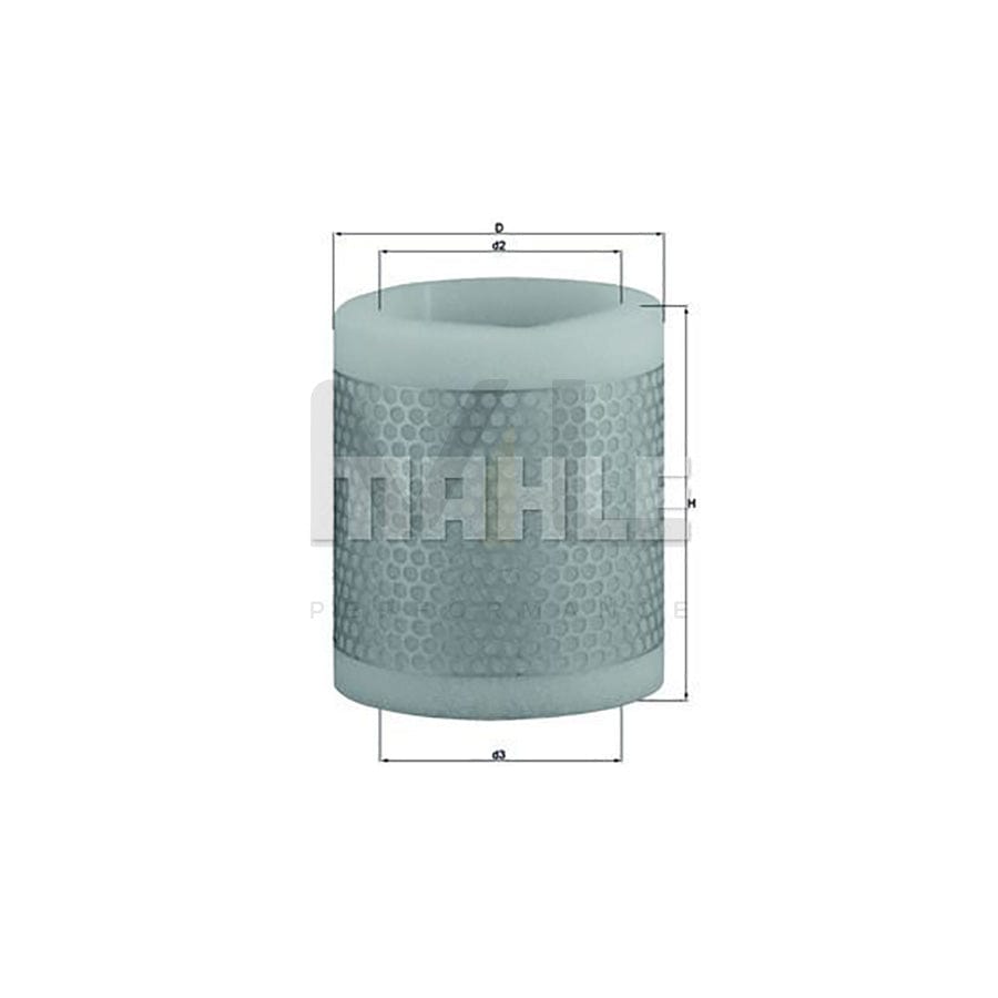 MAHLE ORIGINAL LX 124 Air Filter for PEUGEOT 205 Filter Insert | ML Performance Car Parts