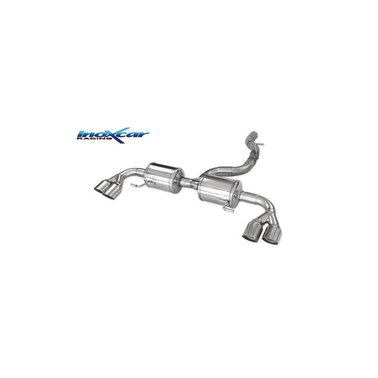 InoXcar AUS1.02.RA Audi A1 (8X) Rear Silencer | ML Performance UK Car Parts