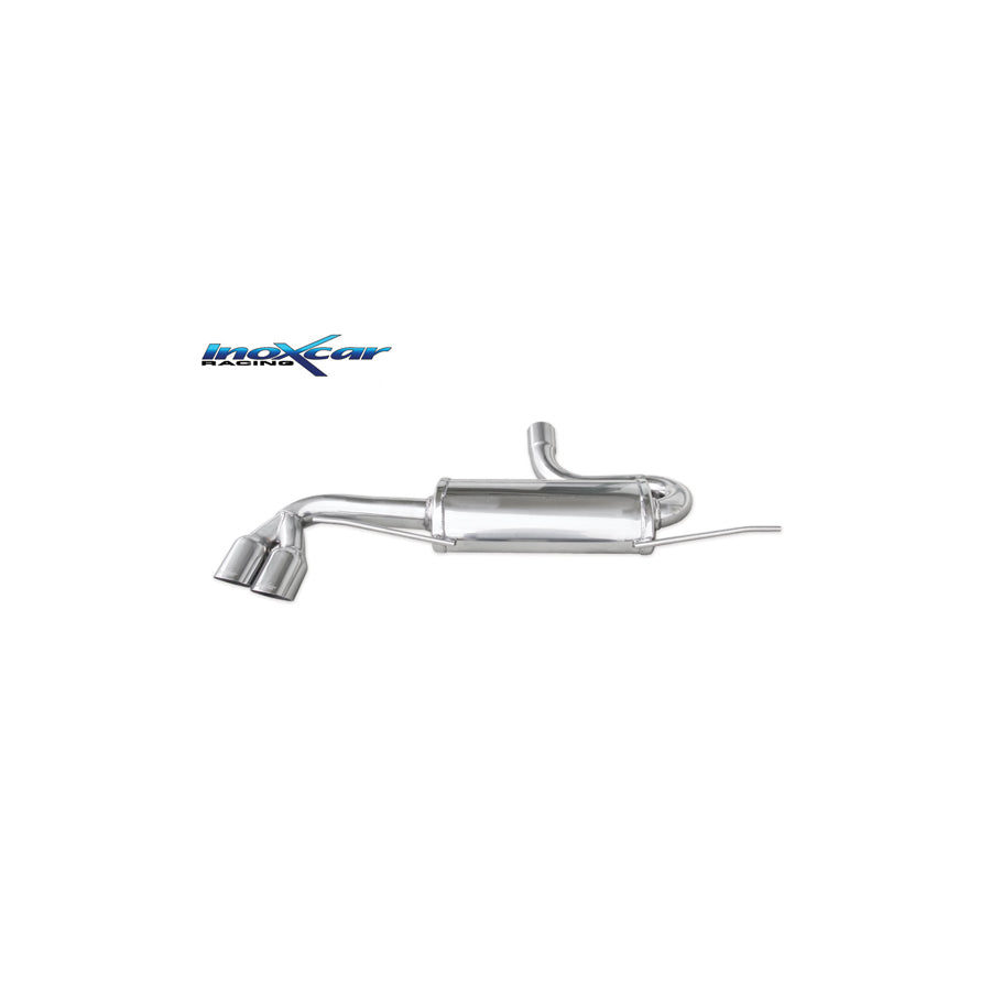 InoXcar AUTT.03.RA Audi TT (8J) Stainless Steel Rear Exhaust | ML Performance UK Car Parts