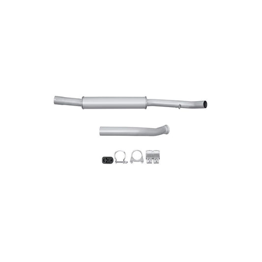 Hella 8LC 366 025-081 Middle Silencer For Peugeot 206