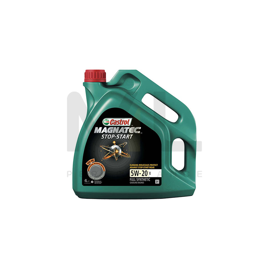 Castrol Magnatec Stop-Start Engine Oil - 5W-20 E - 4Ltr Engine Oil ML Performance UK ML Car Parts