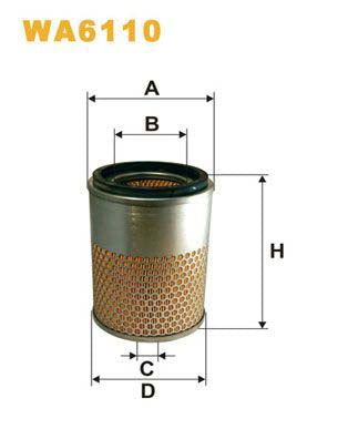 WIX Filters WA6110 Air Filter