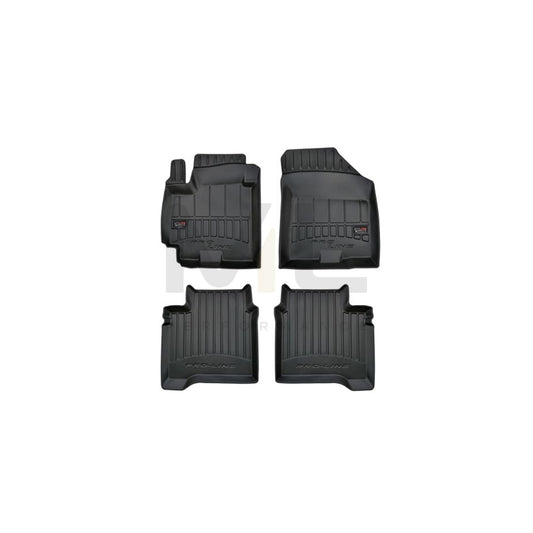 FROGUM 3D408272 Floor mat set for SUZUKI Baleno II Hatchback (FW, EW) Elastomer, Front and Rear, Quantity: 4, Black | ML Performance Car Parts