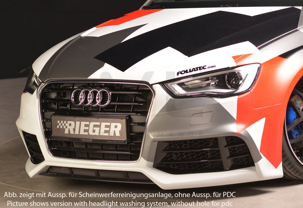 Rieger 00056793 Audi 8V Front Bumper (A3 & S3) 1 | ML Performance UK Car Parts