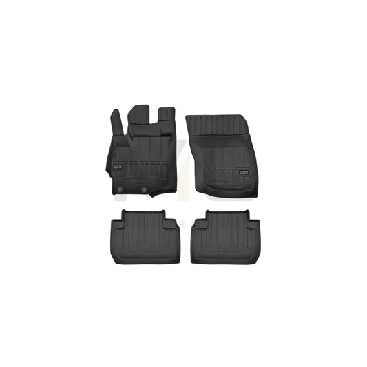FROGUM Tailored 3D408319 Floor mat set for MITSUBISHI Outlander III Off-Road (GG, GF) Elastomer, Front and Rear, Quantity: 4, Black | ML Performance Car Parts