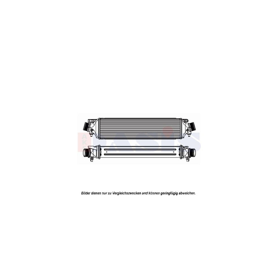 AKS Dasis 017003N Intercooler For Alfa Romeo Giulietta Hatchback (940) | ML Performance UK