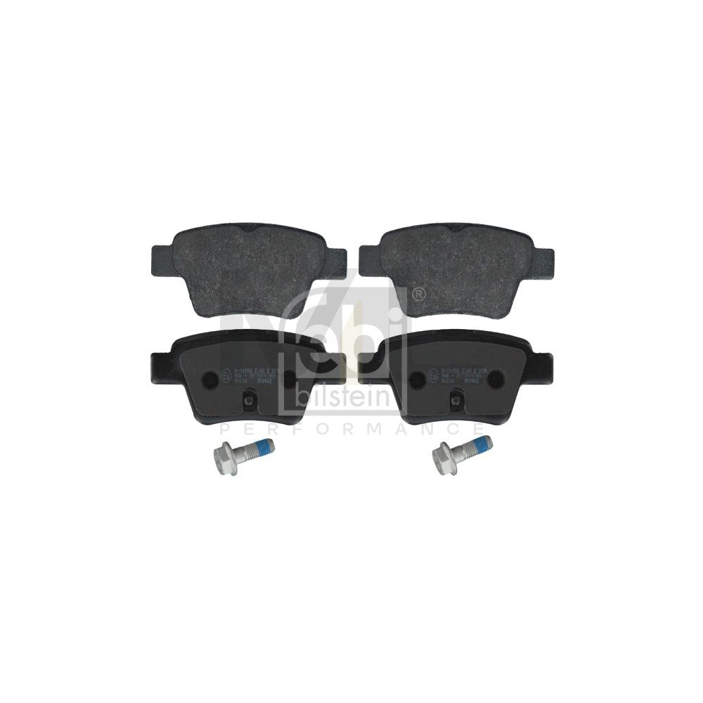 Febi Bilstein 16715 Brake Pad Set Rear Axle, With Attachment Material | ML Performance Car Parts
