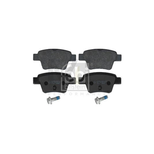 Febi Bilstein 16715 Brake Pad Set Rear Axle, With Attachment Material | ML Performance Car Parts