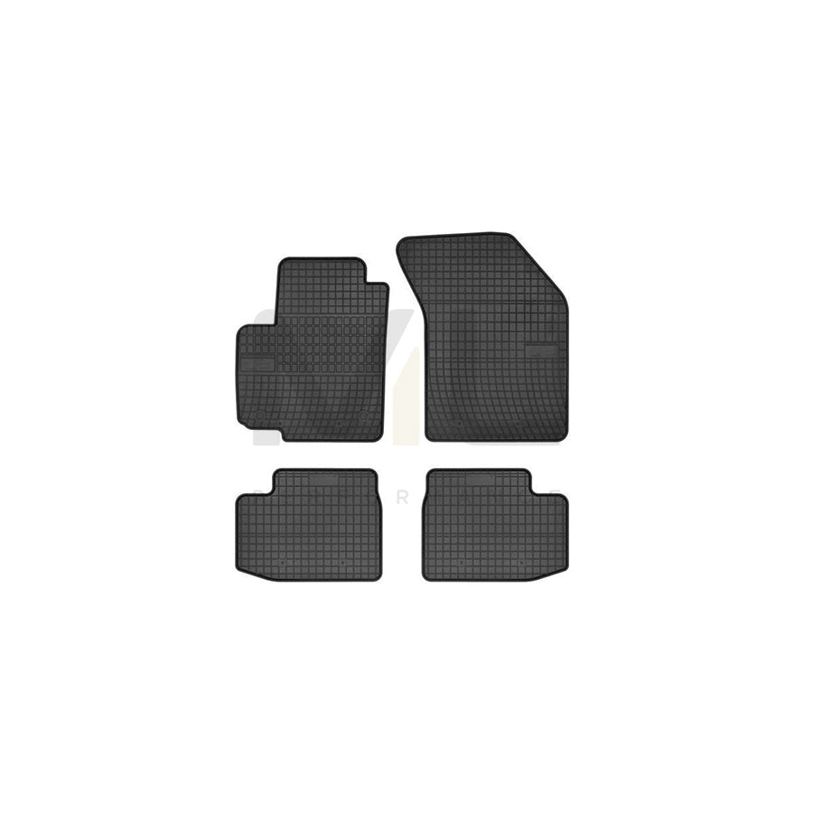 FROGUM Tailored 0600 Floor mat set Elastomer, Front and Rear, Quantity: 4, Black | ML Performance Car Parts