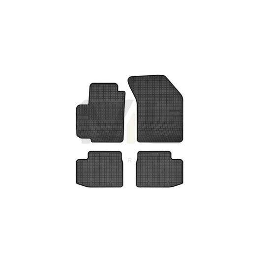 FROGUM Tailored 0600 Floor mat set Elastomer, Front and Rear, Quantity: 4, Black | ML Performance Car Parts