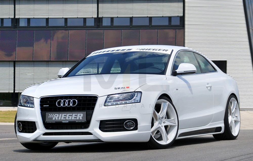 Rieger 00055406 Audi B8 B81 Front Splitter (A5 & S5) 3 | ML Performance UK Car Parts
