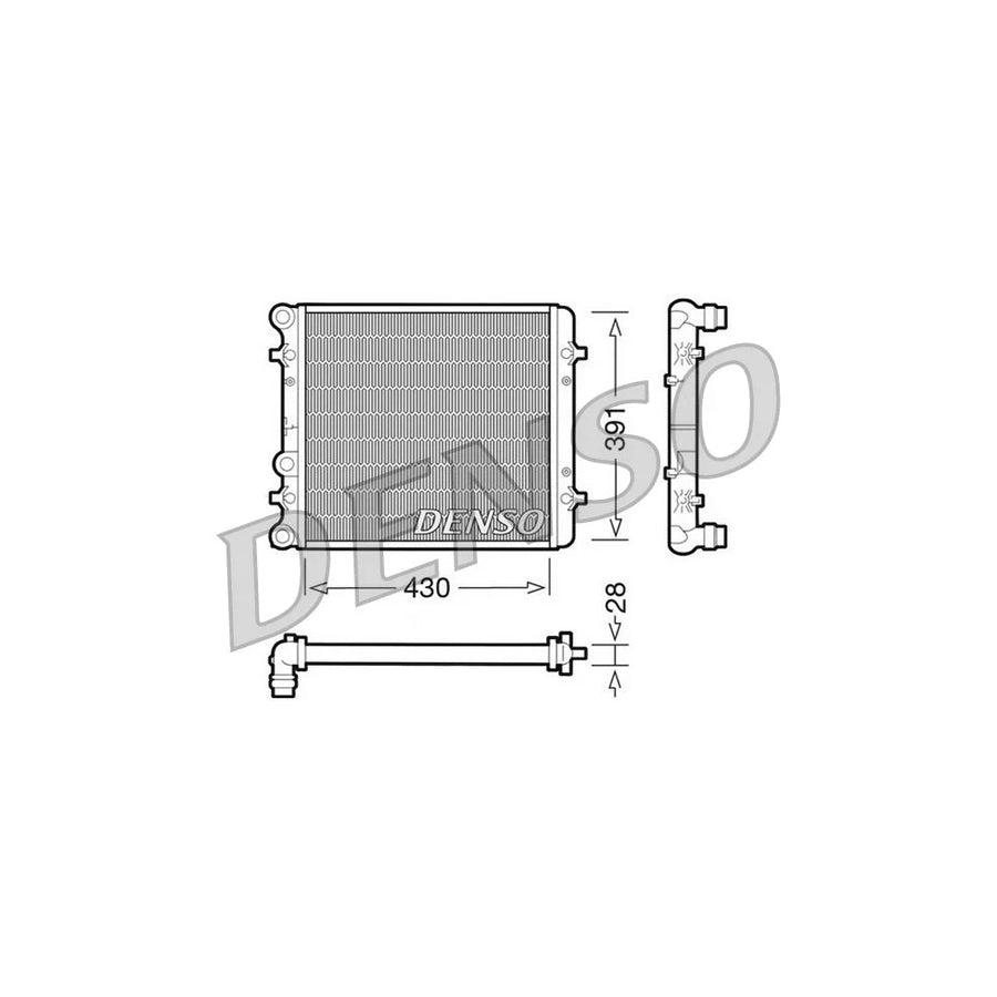 Denso DRM32002 Drm32002 Engine Radiator | ML Performance UK