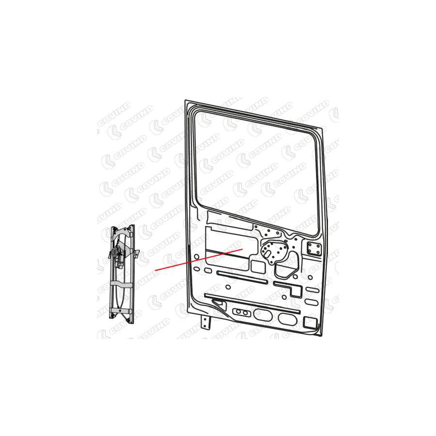 Covind Xf6/175 Window Regulator | ML Performance UK