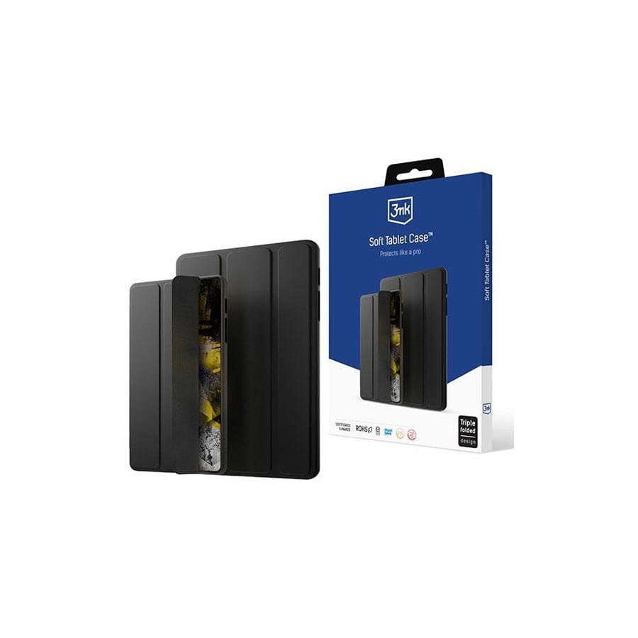 3MK Cover Soft Tablet Case Ipad Pro 12.9" 4/5/ 6 Gen Black