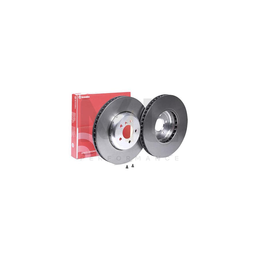 BREMBO TWO-PIECE DISCS LINE 09.C407.13 Brake Disc Internally Vented, Two-piece brake disc, Coated, High-carbon, with bolts/screws | ML Performance Car Parts