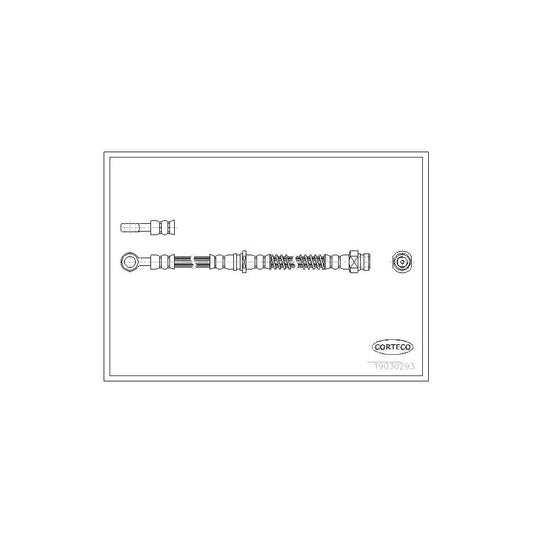 Corteco 19030293 Brake Hose | ML Performance UK