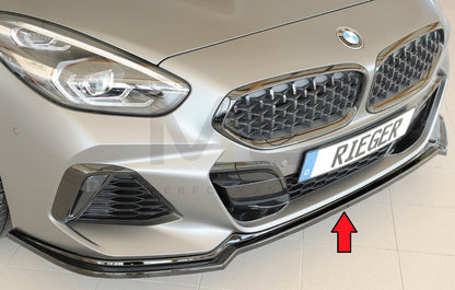 Rieger 00088204 BMW Z4 G4Z/G29 Front Splitter 3 | ML Performance UK Car Parts