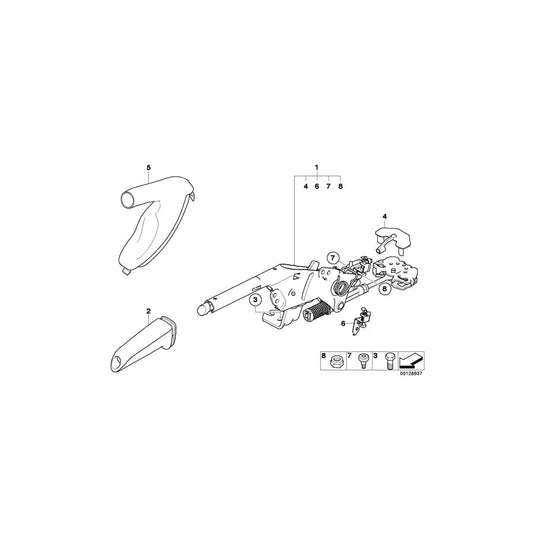 Genuine BMW 34406764953 E63 E64 E86 Screw M4 (Inc. X3 3.0sd, Z4 3.0i & 520i) | ML Performance UK Car Parts
