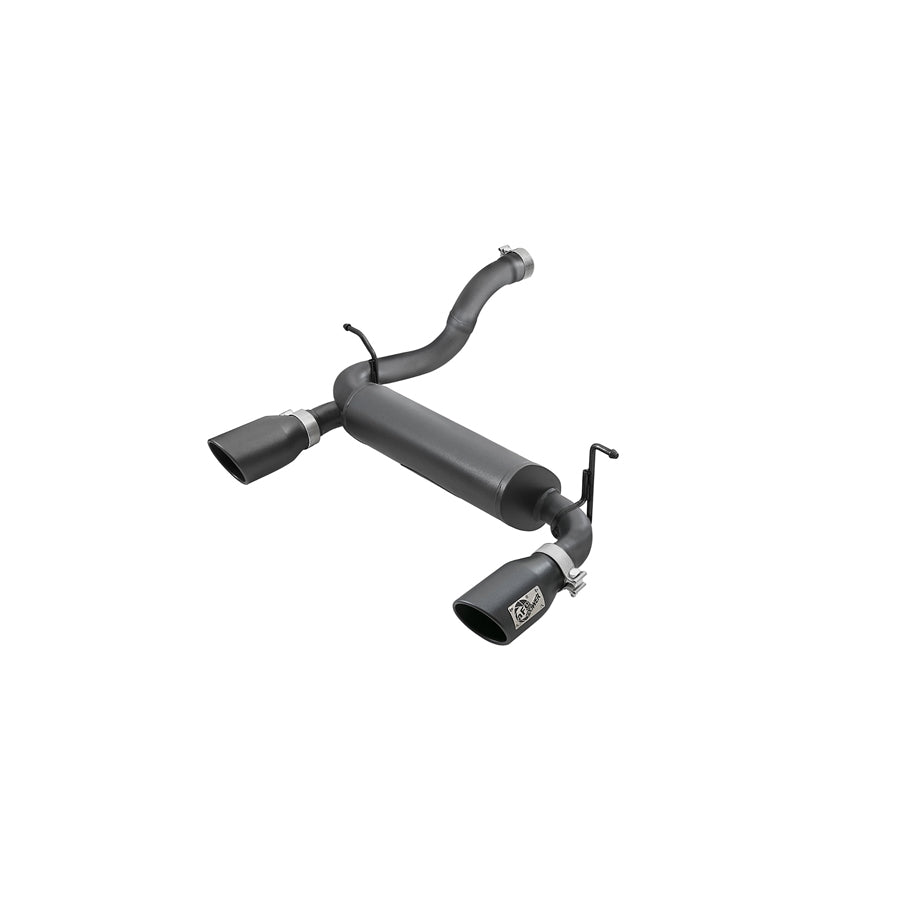  aFe 49-48067-B Axle-Back Exhaust System Jeep Wrangler (JL) 18-21 L4-2.0L (T)/V6-3.6L  | ML Performance UK Car Parts