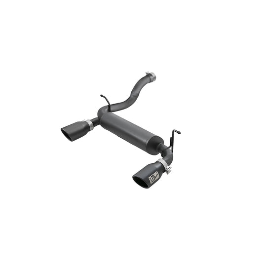  aFe 49-48067-B Axle-Back Exhaust System Jeep Wrangler (JL) 18-21 L4-2.0L (T)/V6-3.6L  | ML Performance UK Car Parts