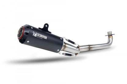 Scorpion PHA192SYSBCER Honda MSX 125 Red Power Full System - Black Ceramic Coated Sleeve | ML Performance UK UK