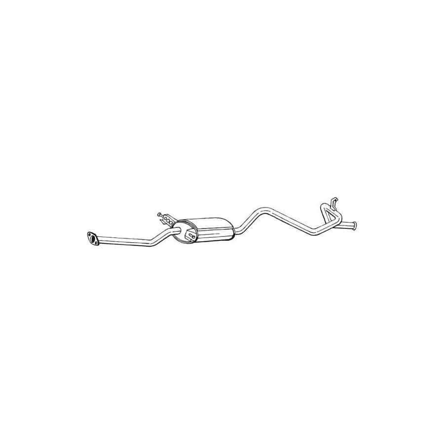 Bosal 288-217 Rear Silencer For Mitsubishi L300 / Delica Iii Minibus (P0_W, P1_W, P2_W)