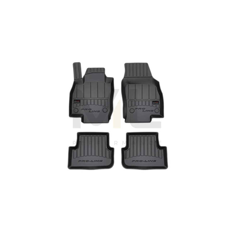 FROGUM 3D407589 Floor mat set for SEAT Ibiza V (KJ1) Elastomer, Front and Rear, Quantity: 4, Black | ML Performance Car Parts